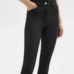Theory Riding Pant In Stretch Cotton-Women Pants