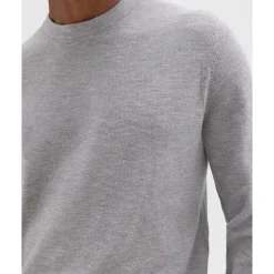 Theory Riland Sweater In Light Bilen-Men Sweaters + Cardigans