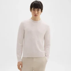Theory Riland Sweater In Light Bilen-Men Sweaters + Cardigans