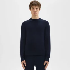 Theory Riland Sweater In Light Bilen-Men Sweaters + Cardigans