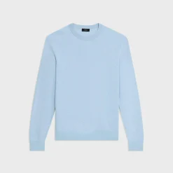Theory Riland Sweater In Light Bilen-Men Sweaters + Cardigans