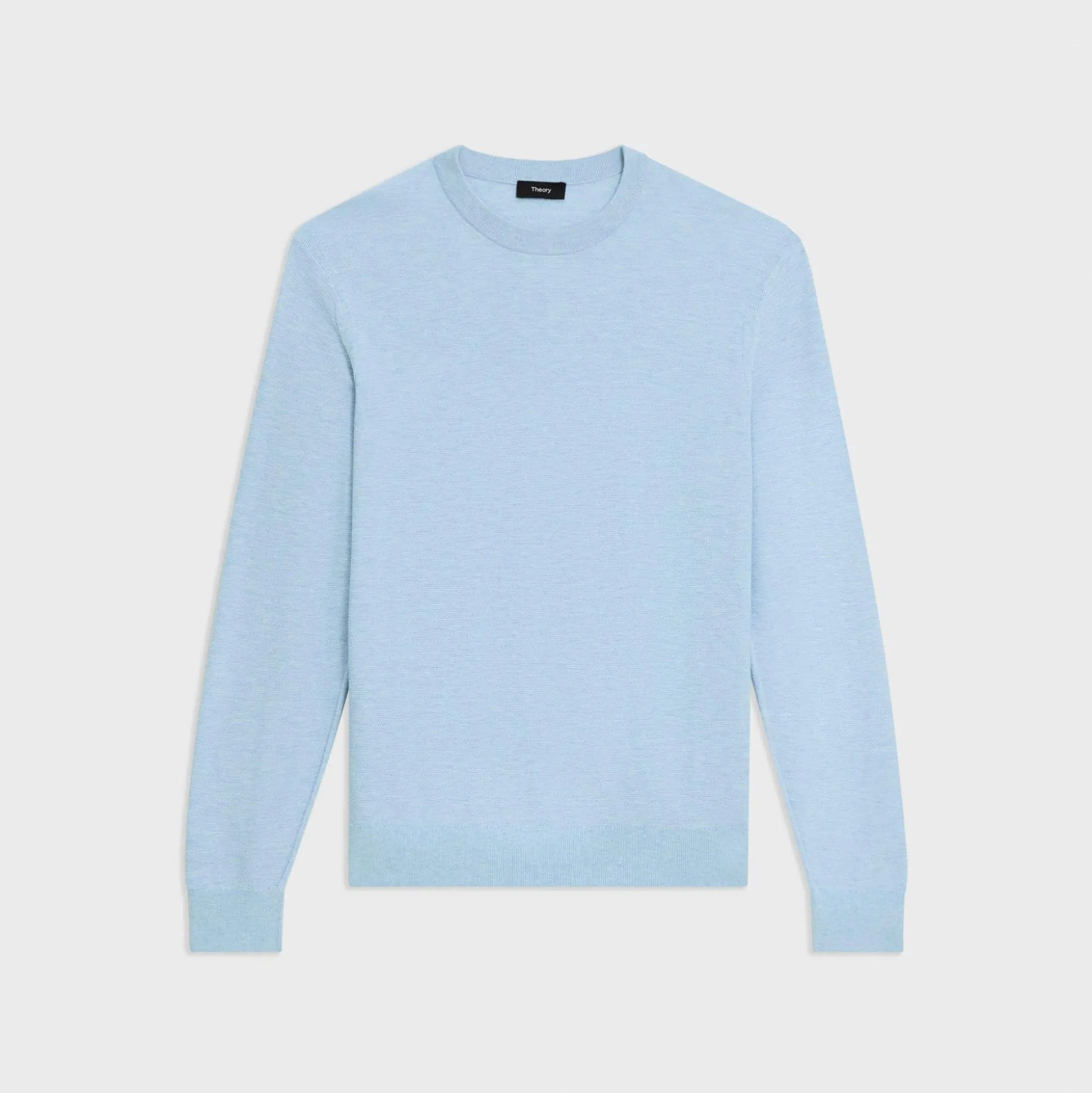 Theory Riland Sweater In Light Bilen-Men Sweaters + Cardigans