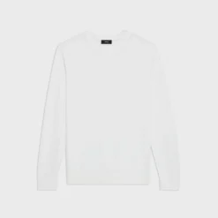 Theory Riland Sweater In Light Bilen-Men Sweaters + Cardigans