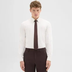 Theory Roadster Tie In Solid Silk-Men Accessories