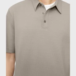 Theory Ryder Short-Sleeve Polo In Waffle Knit-Men T-shirts + Polos