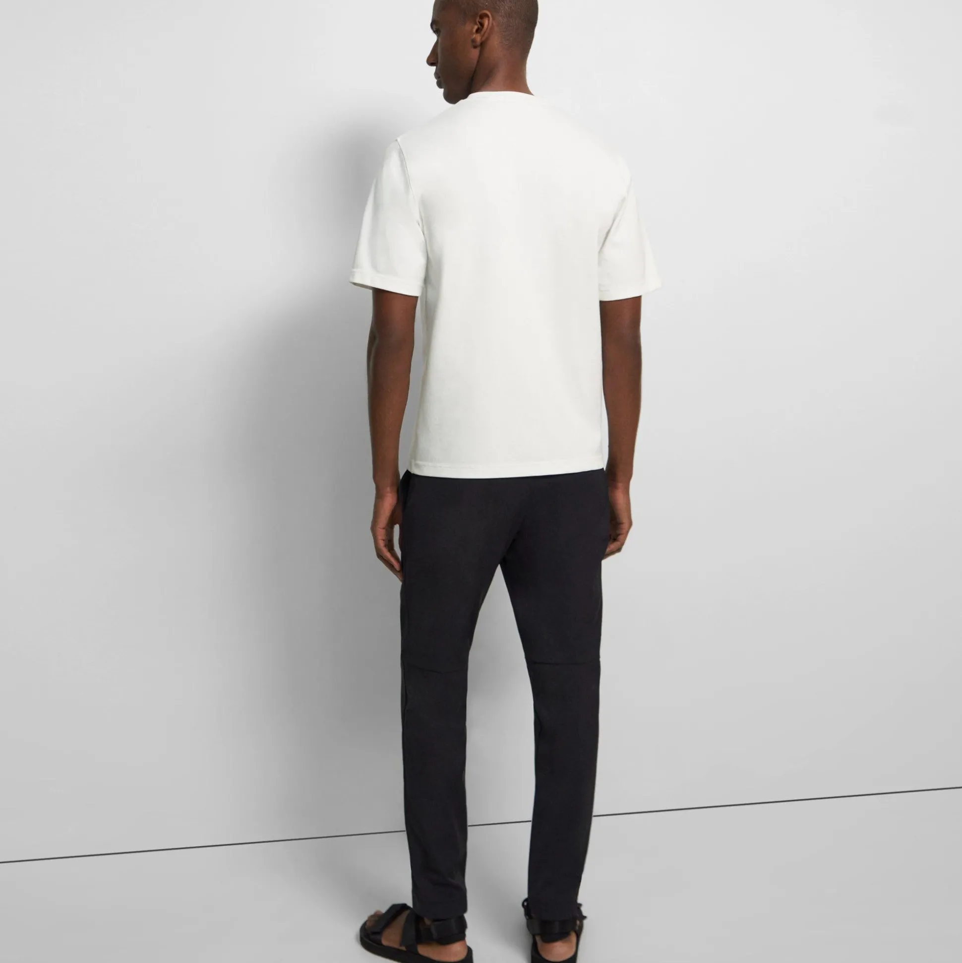 Theory Ryder Tee In Relay Jersey-Men T-shirts + Polos