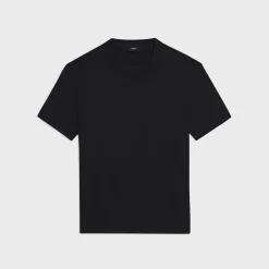 Theory Sarior Short-Sleeve Sweater In Light Bilen-Men T-shirts + Polos|Sweaters + Cardigans