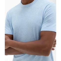 Theory Sarior Short-Sleeve Sweater In Light Bilen-Men T-shirts + Polos|Sweaters + Cardigans