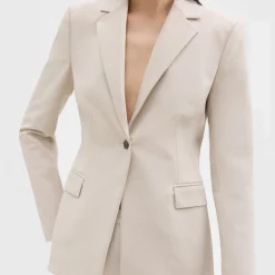 Theory Sculpted Blazer In Stretch Cotton-Blend-Women Suits|Blazers + Jackets