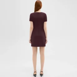 Theory Sheath Dress In Good Wool-Women Suits|Dresses