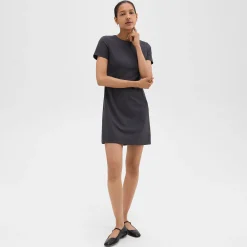 Theory Sheath Dress In Good Wool-Women Suits|Dresses