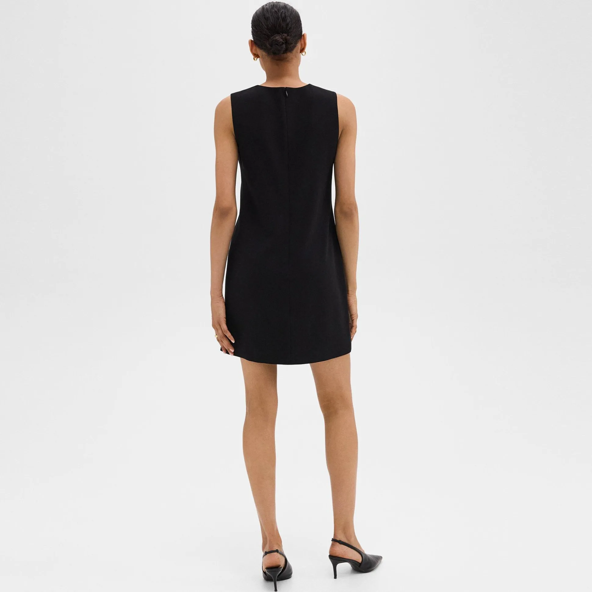 Theory Shift Dress In Admiral Crepe-Women Dresses|Suits