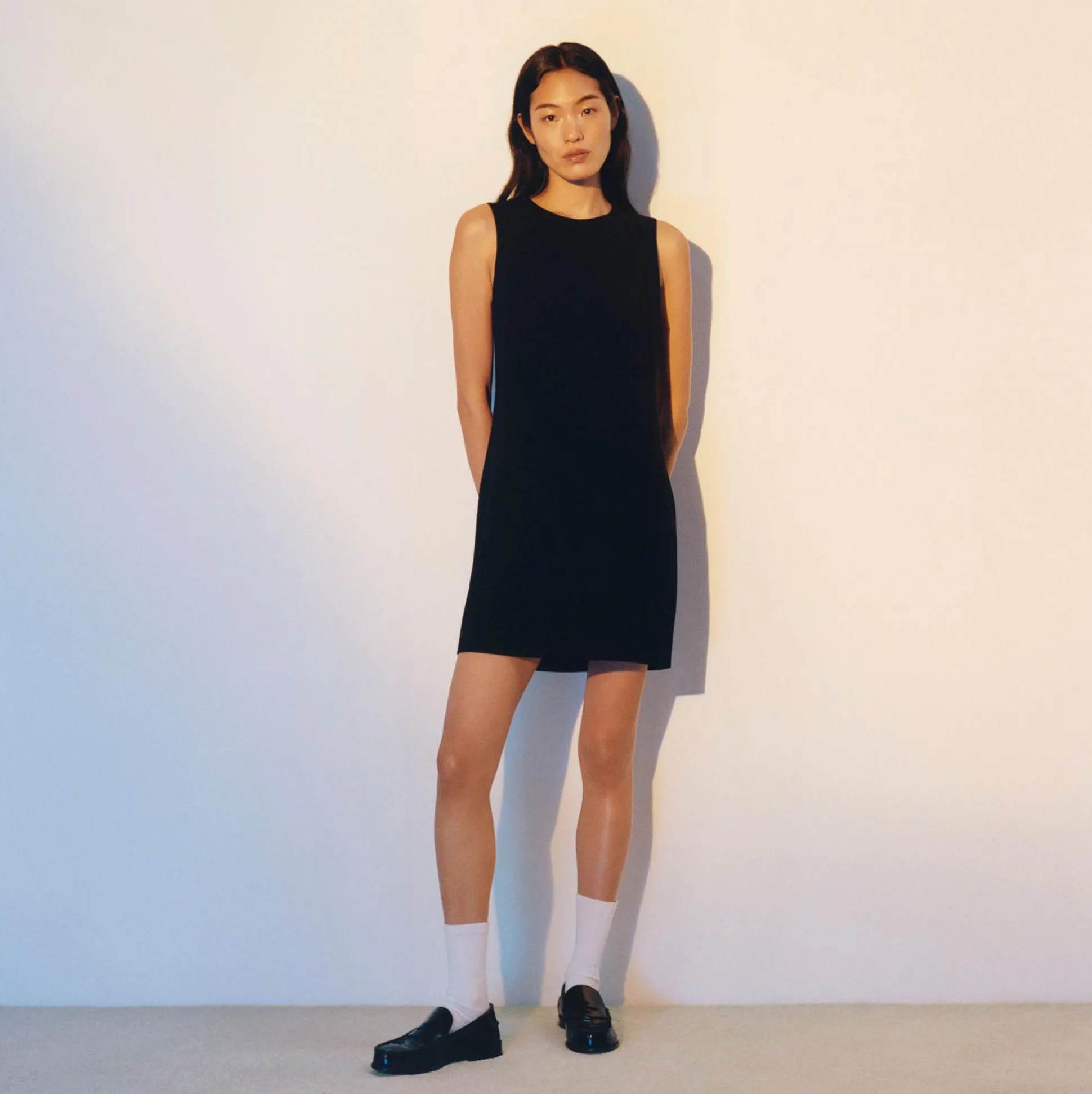 Theory Shift Dress In Admiral Crepe-Women Dresses|Suits