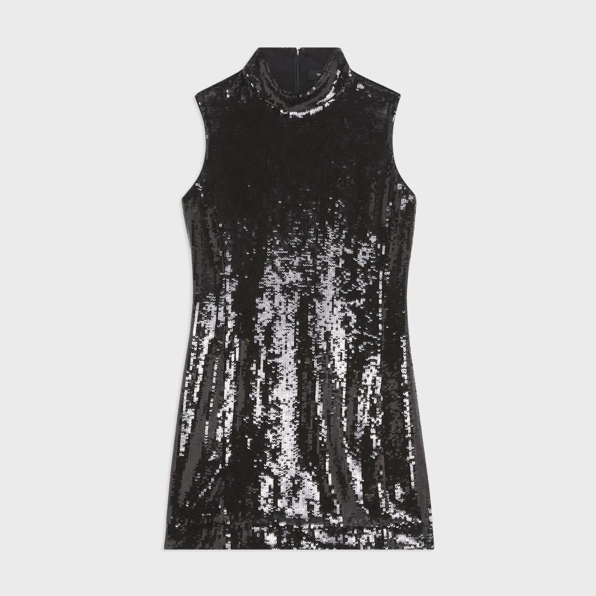 Theory Shift Dress In Recycled Sequins-Women Dresses
