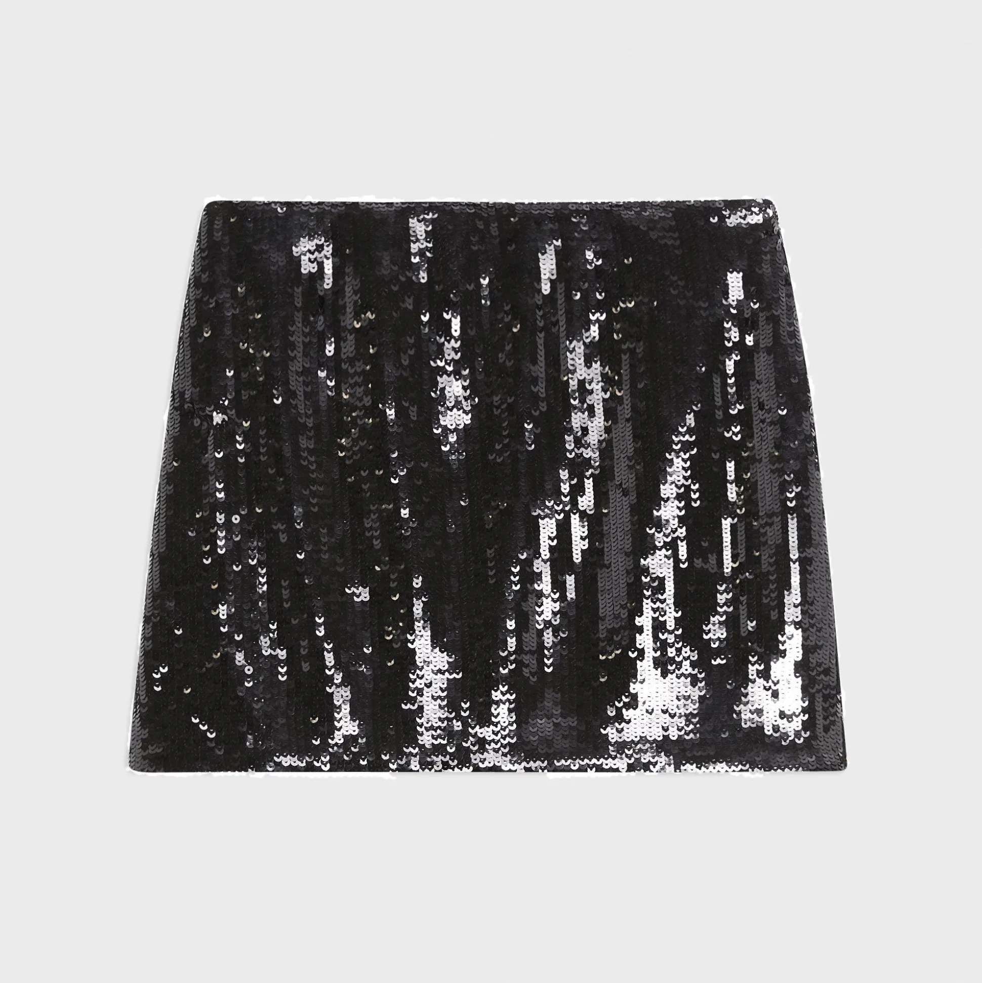 Theory Slice Mini Skirt In Recycled Sequins-Women Skirts
