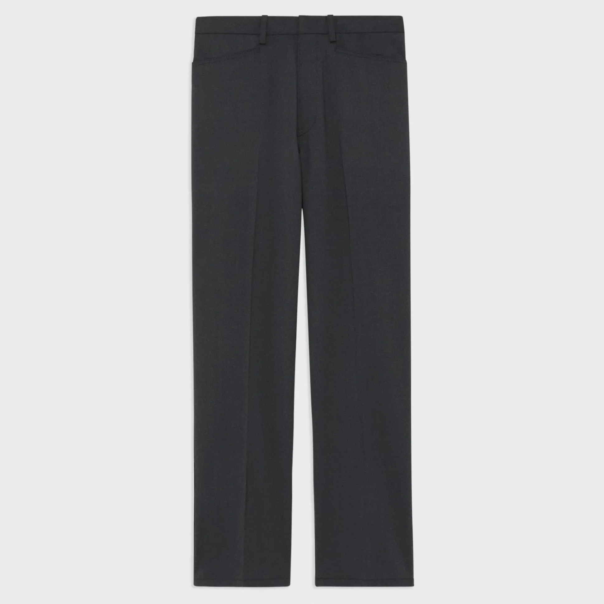 Theory Slim-Straight Wool Gabardine Pant-Men Pants