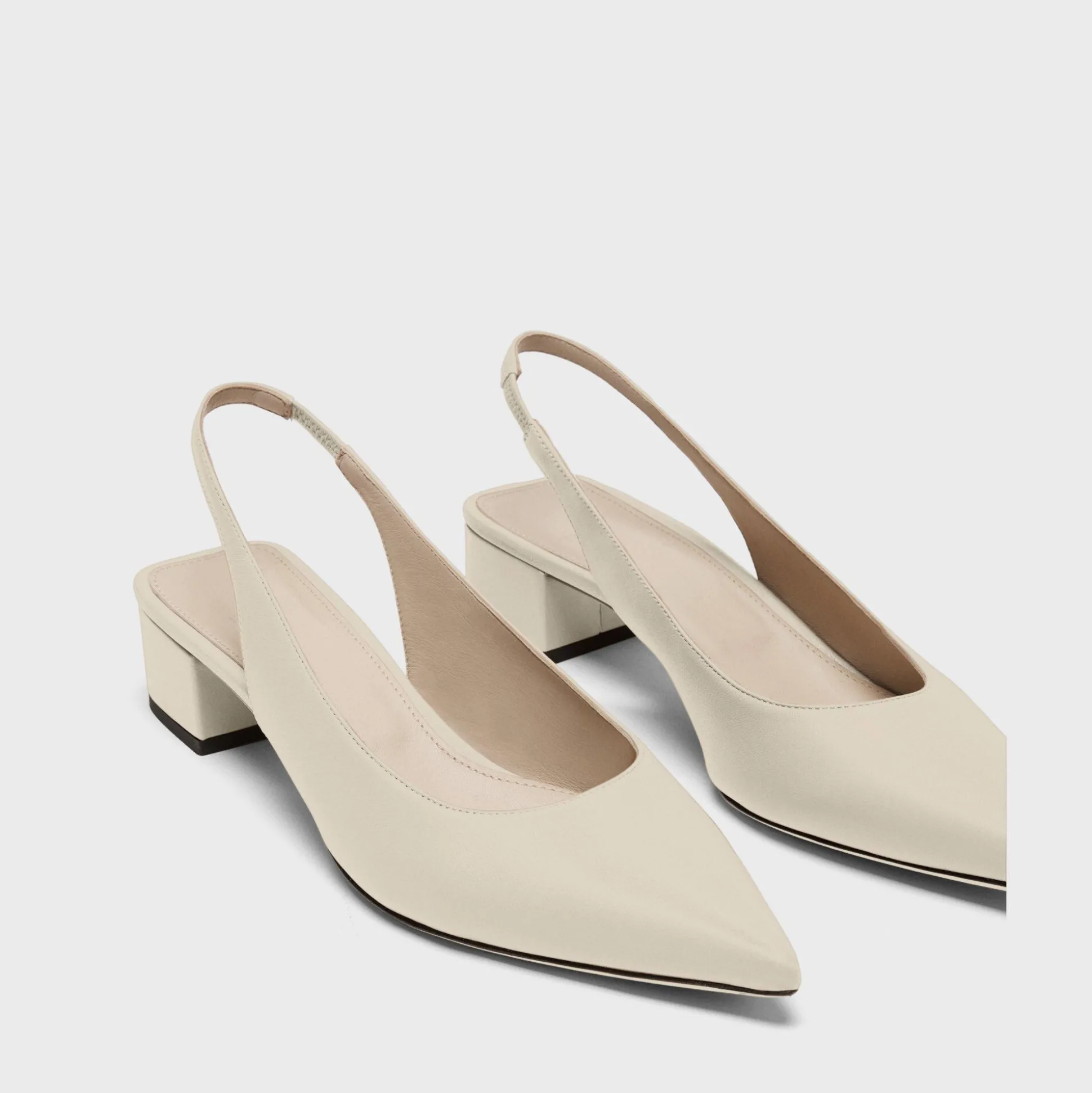 Theory Slingback Pump In Leather-Women Shoes