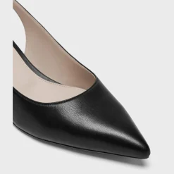 Theory Slingback Pump In Leather-Women Shoes