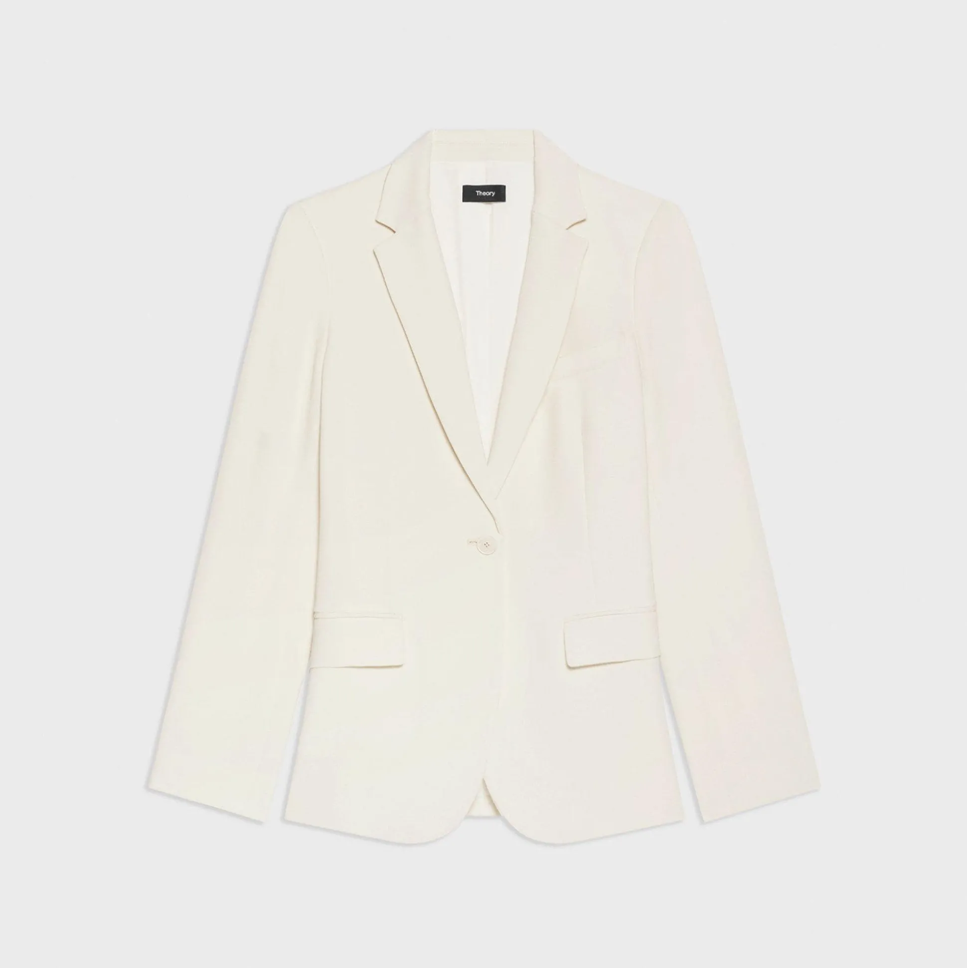 Theory Staple Blazer In Admiral Crepe-Women Suits|Blazers + Jackets