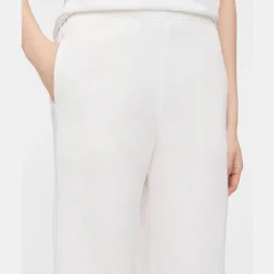 Theory Straight Pull-On Pant In Galena Linen-Women Pants