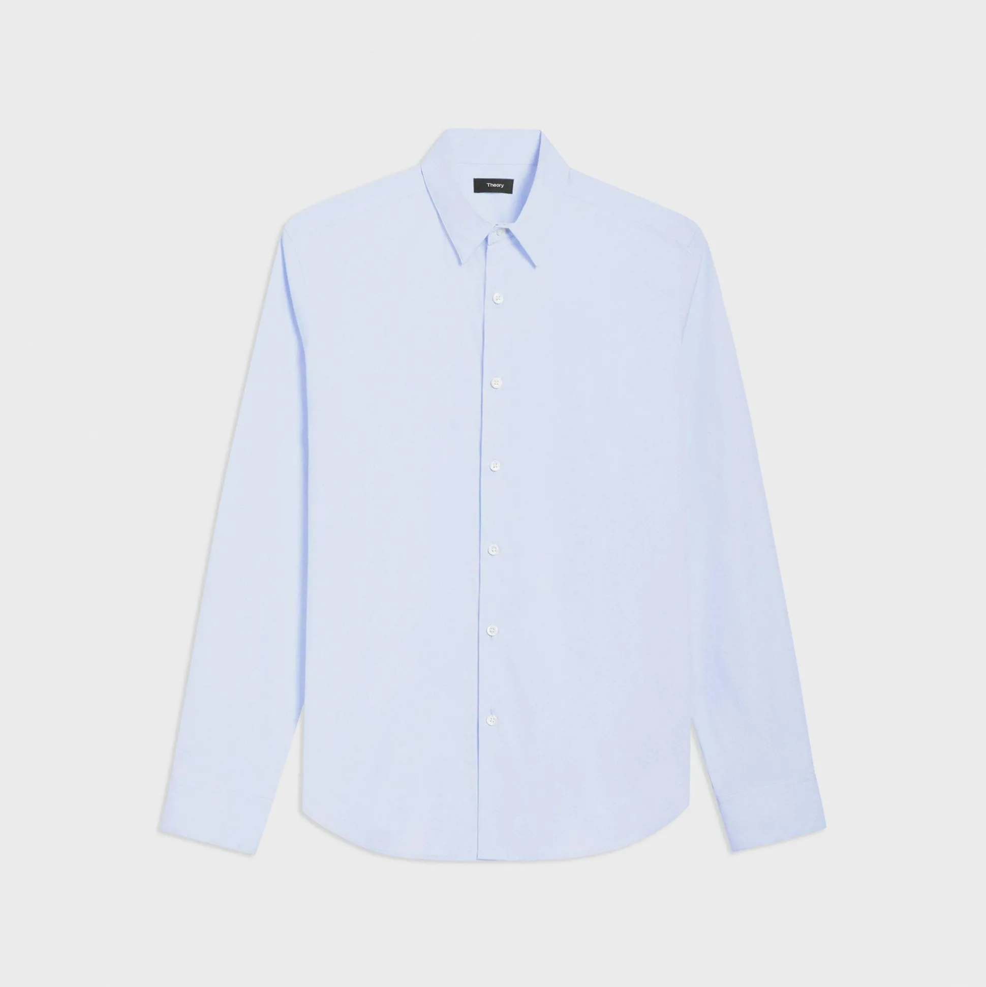 Theory Sylvain Shirt In Good Cotton-Men Shirts