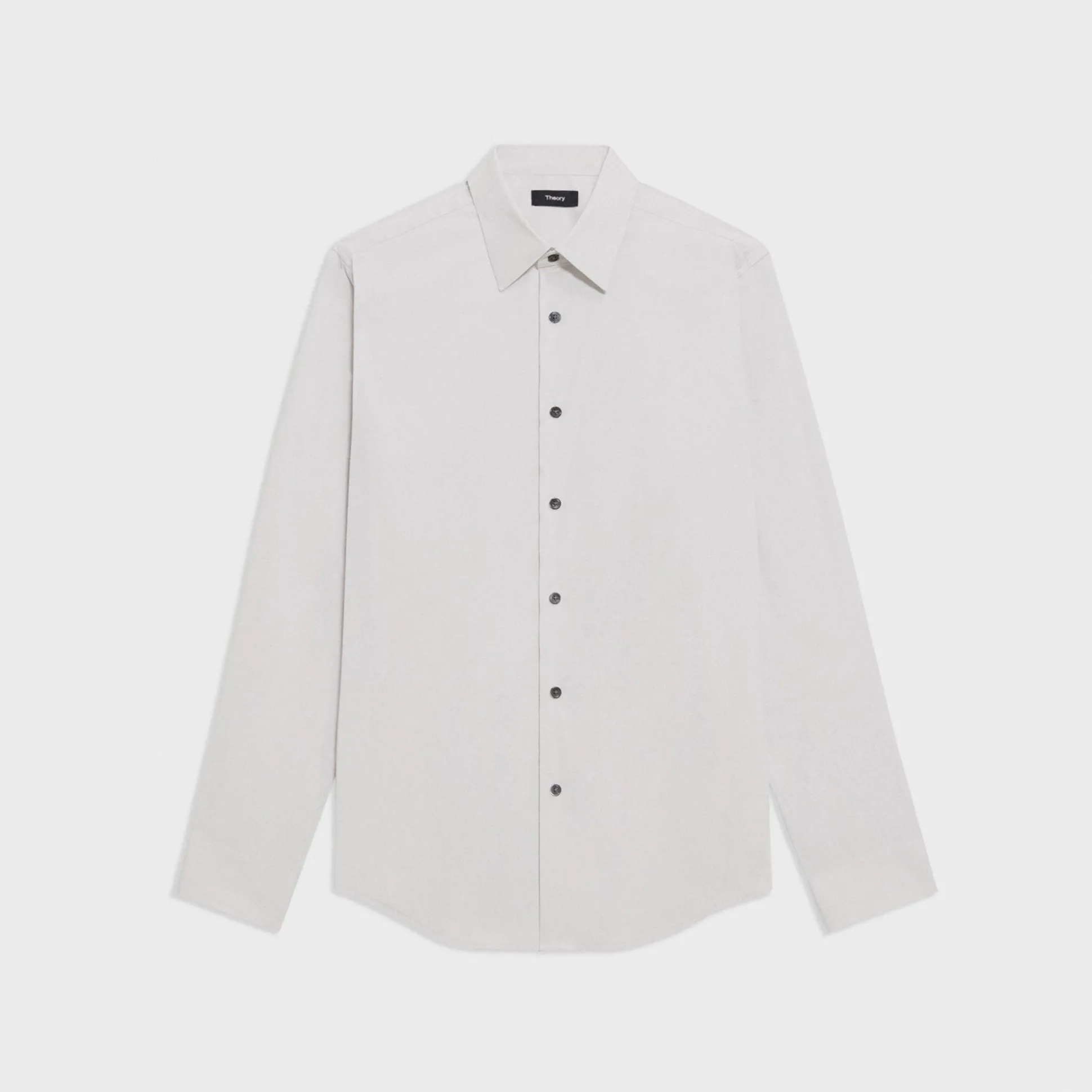 Theory Sylvain Shirt In Good Cotton-Men Shirts