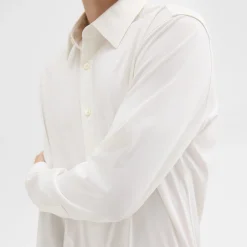 Theory Sylvain Shirt In Structure Knit-Men Shirts