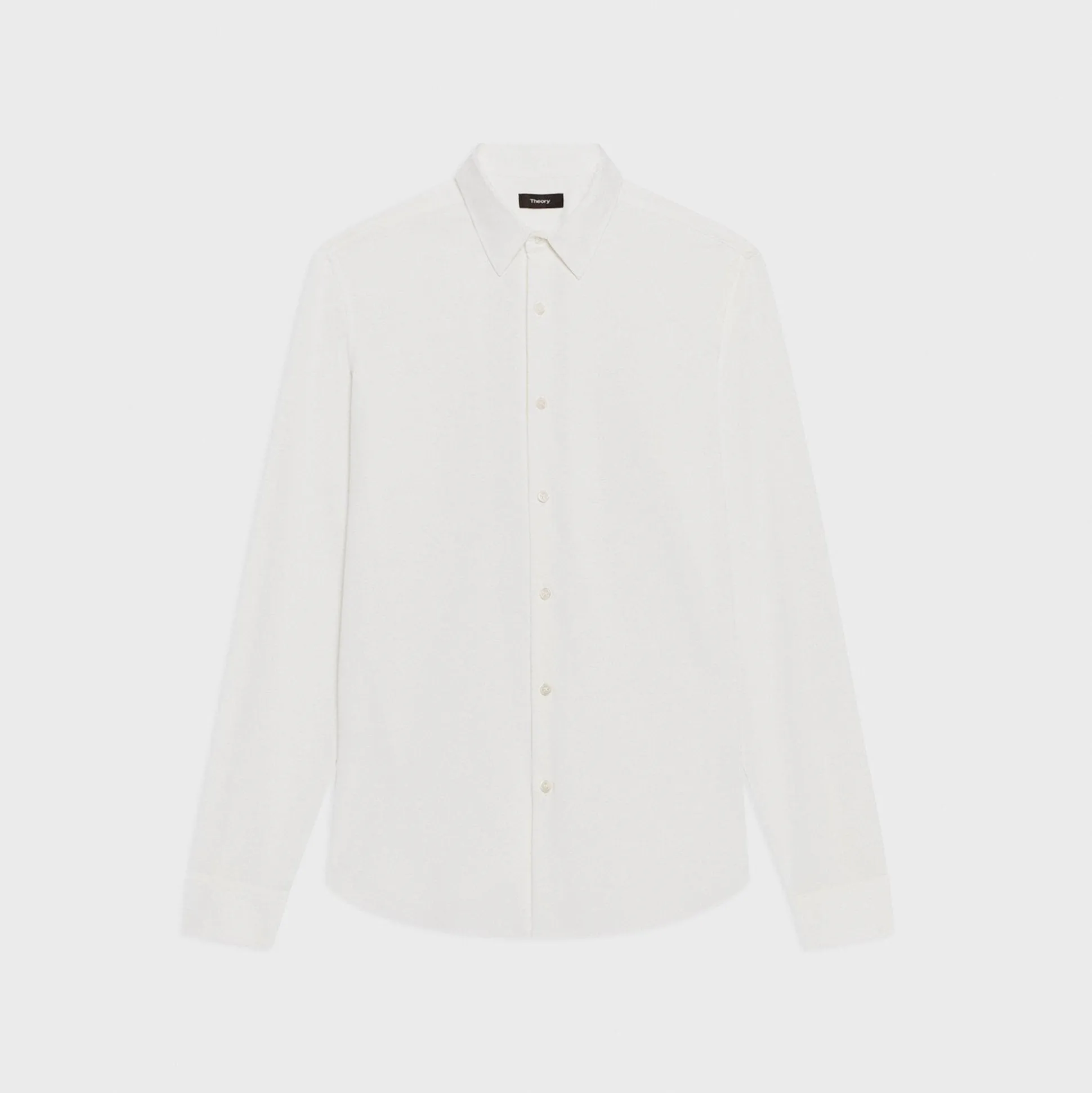 Theory Sylvain Shirt In Structure Knit-Men Shirts