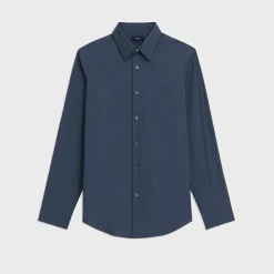 Theory Sylvain Shirt In Structure Knit-Men Shirts