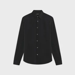 Theory Sylvain Shirt In Structure Knit-Men Shirts