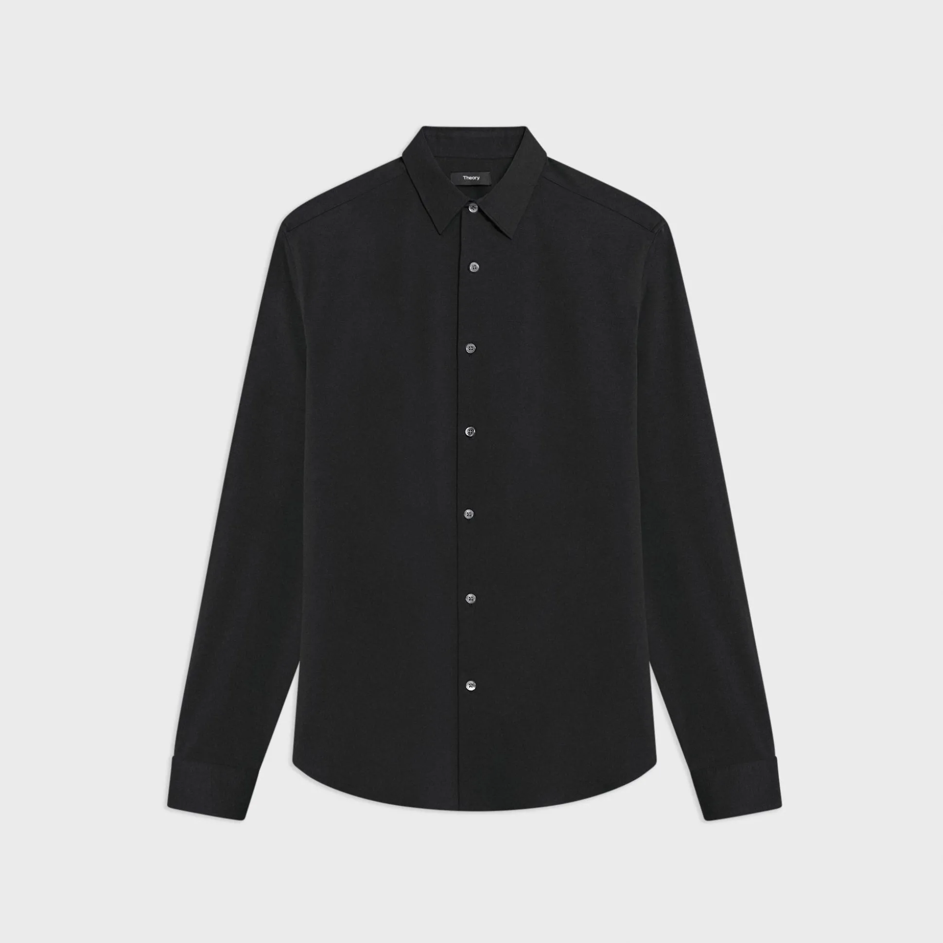 Theory Sylvain Shirt In Structure Knit-Men Shirts
