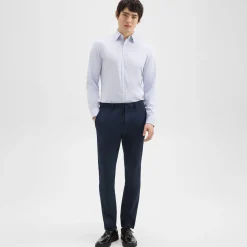 Theory Sylvain Shirt In Structure Knit-Men Shirts