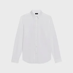Theory Sylvain Shirt In Structure Knit-Men Shirts