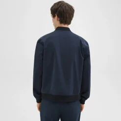 Theory Tailored Bomber Jacket In Foundation Twill-Men Outerwear