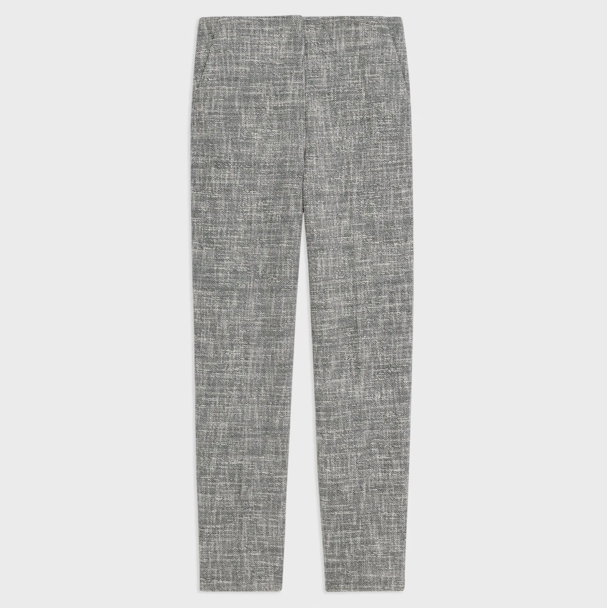 Theory Tapered Slim Pant In Canvas Tweed-Women Pants