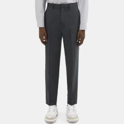 Theory Tapered Wool Gabardine Pant-Men Pants