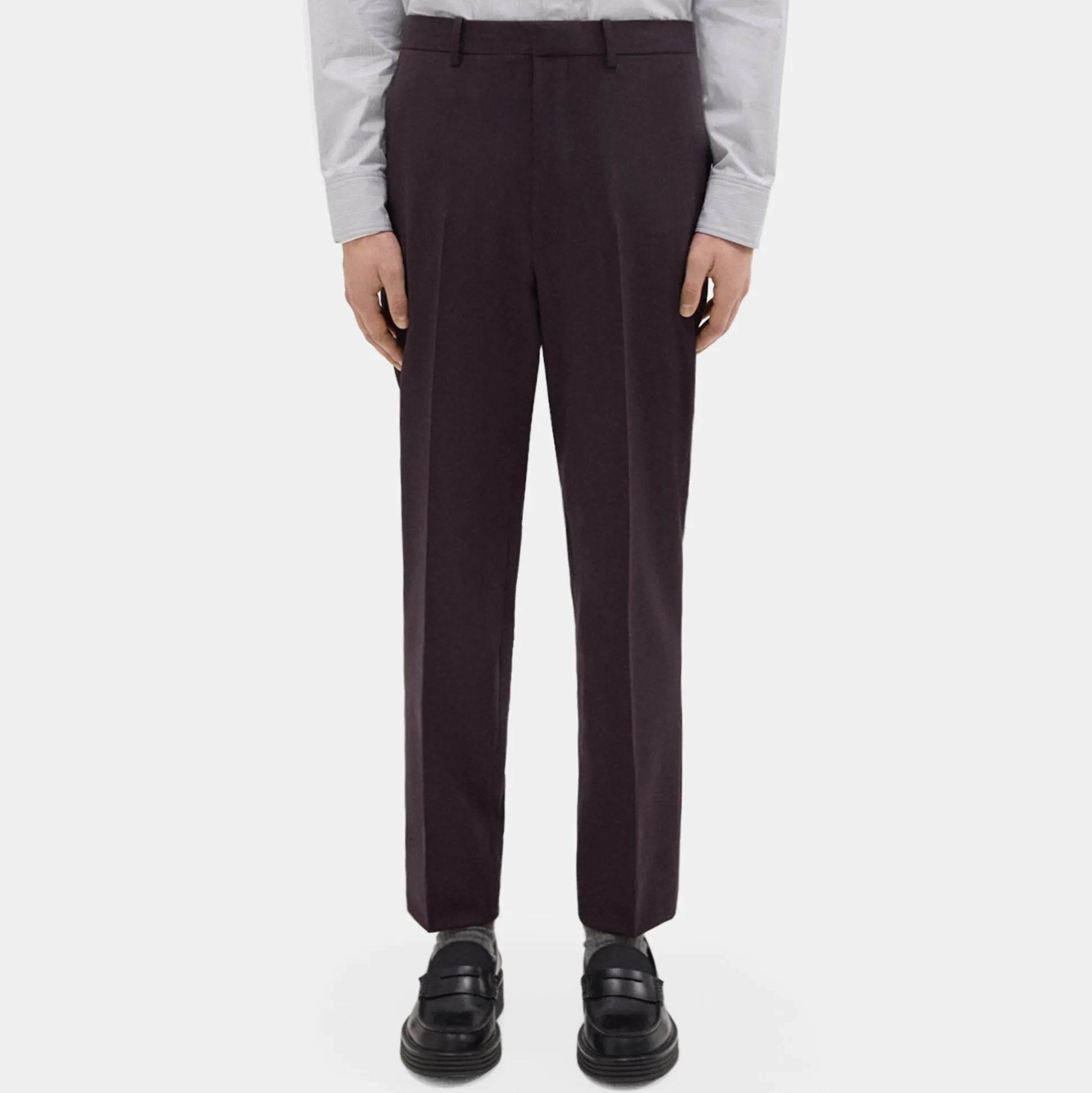 Theory Tapered Wool Gabardine Pant-Men Pants
