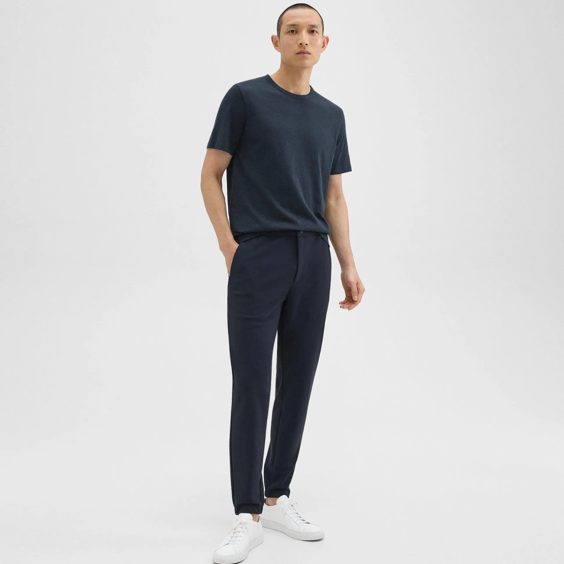 Theory Terrance Jogger In Precision Ponte-Men Pants