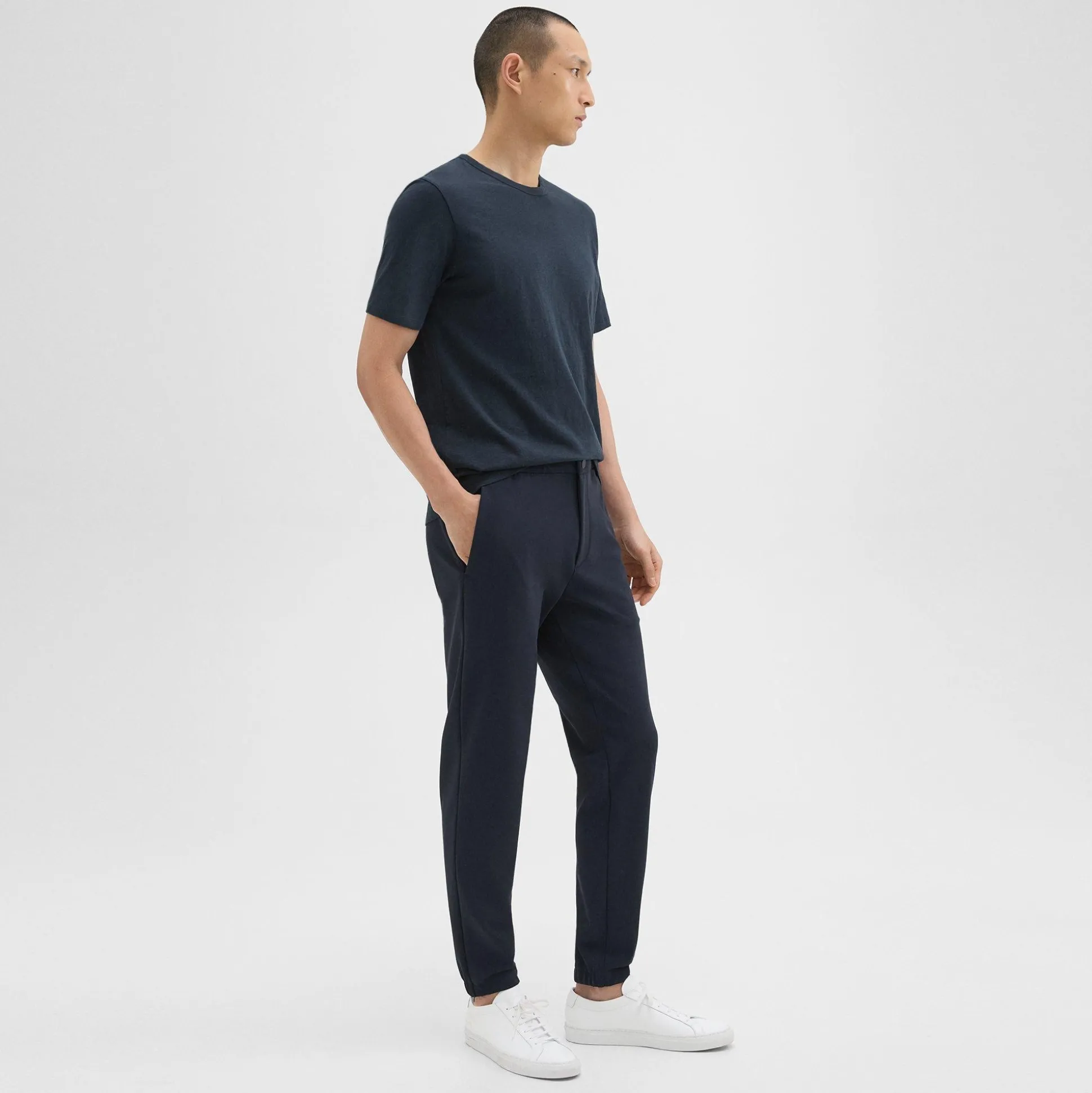 Theory Terrance Jogger In Precision Ponte-Men Pants