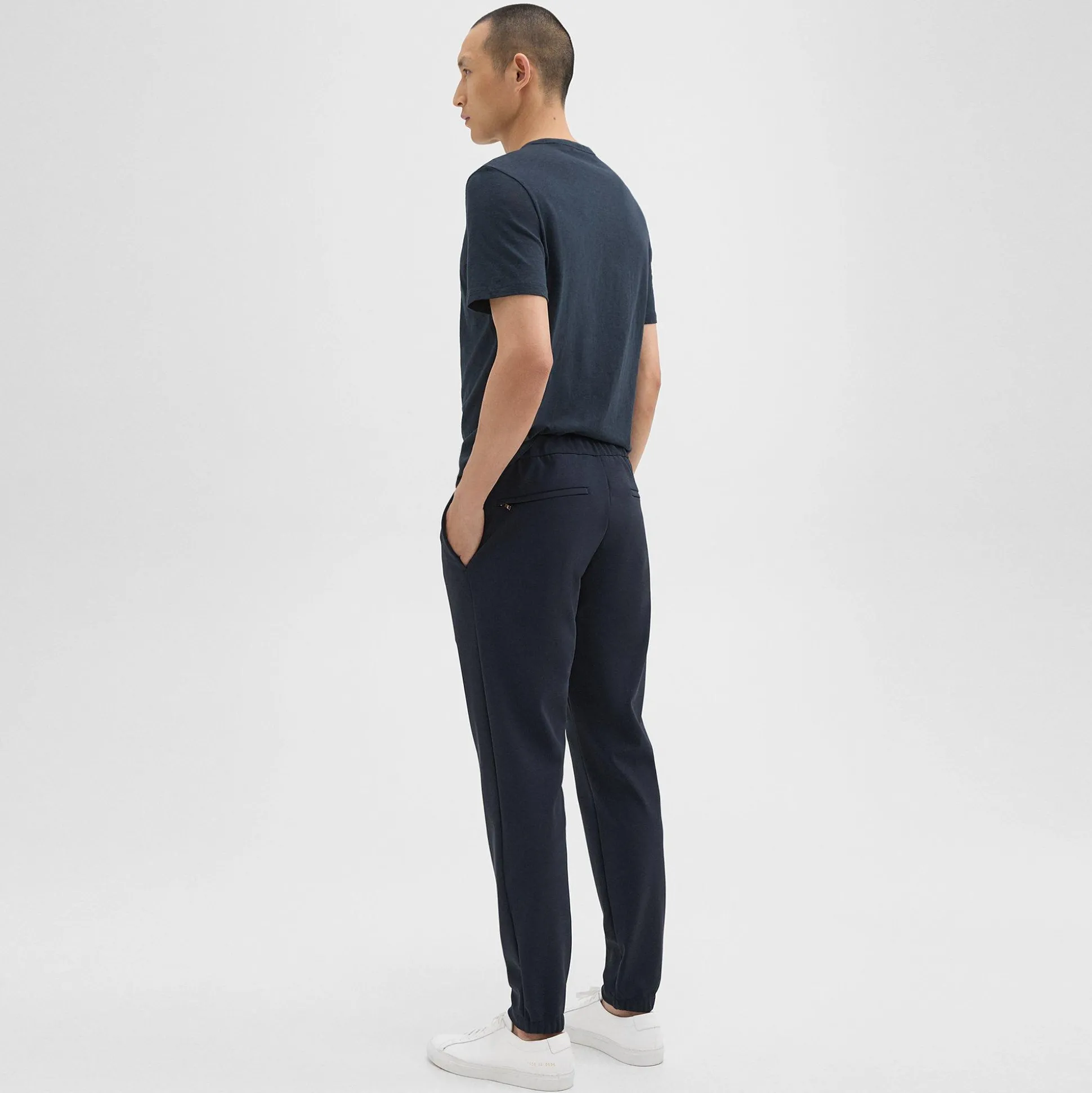 Theory Terrance Jogger In Precision Ponte-Men Pants