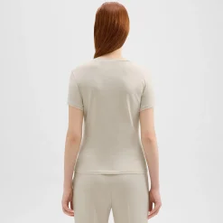 Theory Tiny Tee In Organic Cotton-Women T-Shirts