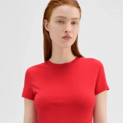 Theory Tiny Tee In Organic Cotton-Women T-Shirts