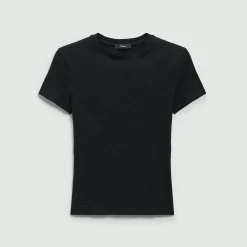 Theory Tiny Tee In Organic Slub Cotton-Women T-Shirts
