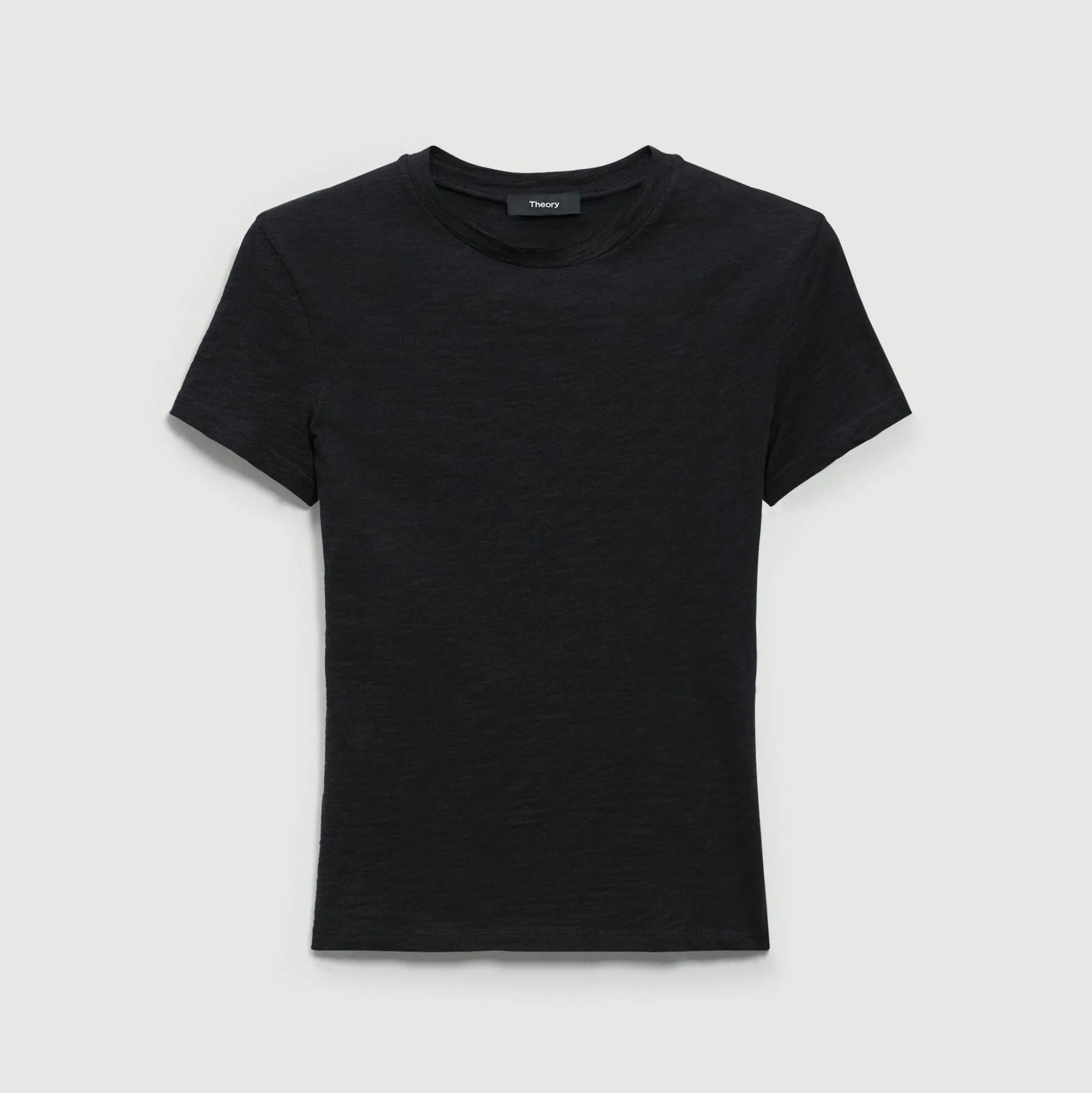 Theory Tiny Tee In Organic Slub Cotton-Women T-Shirts