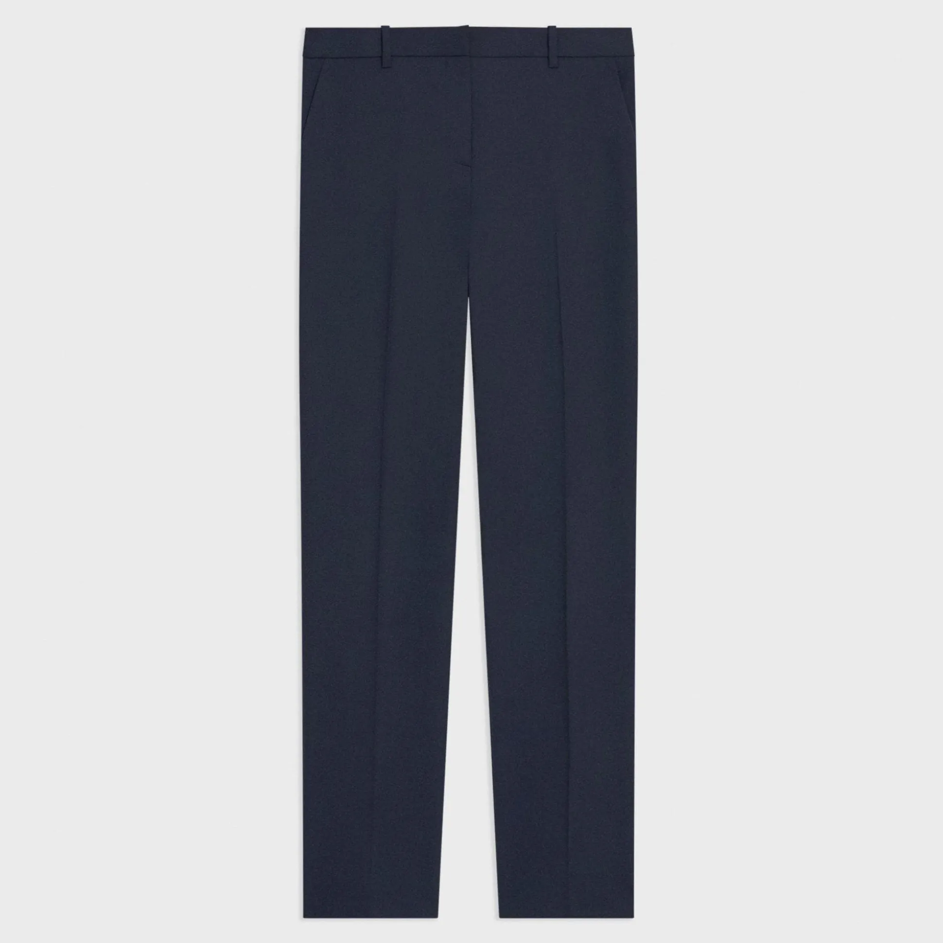 Theory Treeca Full Length Pant In Good Wool-Women Suits|Pants