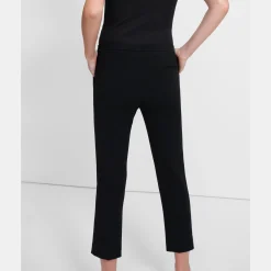 Theory Treeca Pull-On Pant In Admiral Crepe-Women Suits|Pants