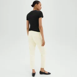 Theory Treeca Pull-On Pant In Admiral Crepe-Women Suits|Pants