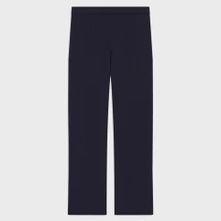 Theory Treeca Pull-On Pant In Admiral Crepe-Women Suits|Pants