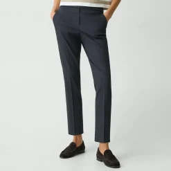 Theory Treeca Pull-On Pant In Good Linen-Women Pants