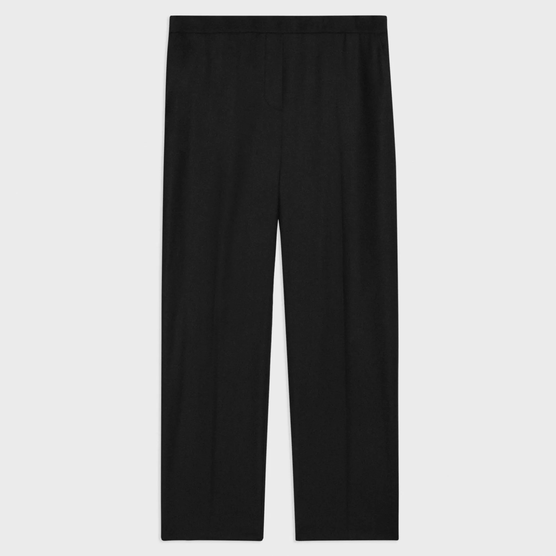 Theory Treeca Pull-On Pant In Sleek Flannel-Women Suits|Pants